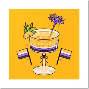 Nonbinary Drink Posters and Art